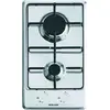 Image de Glem Gas GT32IX plaque Acier inoxydable Intégré 30 cm Gaz 2 zone(s)