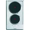 Image de Domino 2 Plaques électriques - 6 Allures - Témoin De Fonctionnement - Cdes Frontales - Inox - Glem