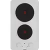 Image de Domino 2 Plaques électriques - 6 Allures - Témoin De Fonctionnement - Cdes Frontales - Blanc - Glem