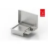 Image de Gaz Pour Cuisine D'Extérieur - Oasi 55 Lisse - Feu Dual - 2 Brûleurs - Inox 304 Alimentaire - Couvercle - Plancha Planet