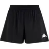 Image de Short de handball Kappa Borda noir XL pour femme noir XL