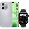 Image de Honor BUNDLE 600 LITE 256GB V GREY+WATCH 2i BLACK 16,8 cm (6.6") Double SIM 5G 16 Go 256 Go 6520 mAh Gris