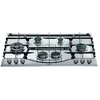 Image de Hotpoint Ariston   Plaque De Cuisson À Gaz 6 Foyers 870 Mm   Acier Inoxydable   Commandes Frontales Ergonomiques   Système De Sécurité Gaz Intégré
