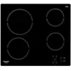 Image de Hotpoint HR 631 C, Noir, Intégré, 58 cm, Céramique, Vitrocéramique, 4 zone(s)