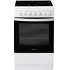 Image de Indesit IS5V5PCW/FR Cuisinière Blanc 4 zones Céramique - Neuf