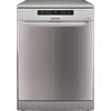 Image de INDESIT | Lave-vaisselle | D2F HD624 AS | Pose libre | Largeur 60 cm | Nombre de couverts 14 | Nombre de programmes 9 | | Affichage | Argenté
