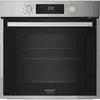 Image de Four encastrable HOTPOINT HAO 5540P X 71 L inox, chaleur tournante, pyrolyse+hydrolyse, Turbo Gril, manettes et affichage digital - Neuf
