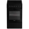 Image de Cuisinière électrique Indesit I5V3PCB vitrocéramique 4 feux 65 L noire - Neuf