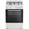 Image de Cuisinière gaz 72l 4 feux blanc - Indesit - I6G5KCW -