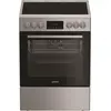 Image de Cuisinière vitrocéramique 72l 3 feux - Indesit - I6V5LCX -