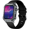 Image de Nilox NXSWTRAILWATCH smartwatche et montre de sport 4,85 cm (1.91 ) Numérique 320 x 385 pixels Écran tactile Acier inoxydable - Neuf