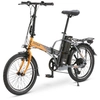 Image de Nilox NXEBJ1PROOG vélo électrique Noir, Orange Acier 50,8 cm (20 ) 23,5 kg Lithium - Neuf