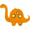 Image de Ballon Aluminium 112 cm - Dinosaure Brontosaure