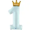 Image de Ballon Aluminium 117 cm - Mon premier anniversaire - Prince
