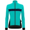 Image de Veste thermique pour vélo Santini - CORAL BENGAL LADY - Turquoise, taille M