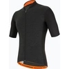 Image de Maillot de cyclisme à manches courtes SANTINI - COLORE PURO - Gris/Noir S