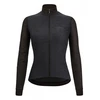 Image de Maillot de cyclisme à manches longues SANTINI pour l'hiver - COLORE PURO LADY - Noir XL