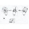 Image de MAGNETI MARELLI 064374900010 Moteur d'essuie-glace avant pour CHEVROLET SPARK M200 M250 et DAEWOO Matiz à hayon (M100, M150)