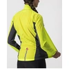 Image de Veste de vélo coupe-vent CASTELLI - Modèle SQUADRA STRECH LADY - Jaune - Taille XS