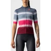 Image de Maillot de cyclisme à manches courtes CASTELLI - DOLCE LADY - Rouge/Bleu L