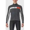 Image de Veste Castelli Mortirolo 6S pour homme, gris foncé-argent, taille M