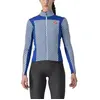 Image de Maillot de vélo à manches longues CASTELLI, modèle SFIDA 2 W, bleu clair/bleu, taille S