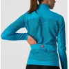 Image de T-shirt de vélo à manches longues CASTELLI, modèle SFIDA 2 W, bleu clair/bleu, taille M