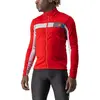 Image de Veste Castelli Mortirolo 6S pour homme, rouge, argent et gris, taille L