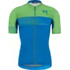 Image de Maillot de cyclisme à manches courtes KARPOS - GREEN FIRE - Vert/Bleu M