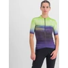 Image de Maillot de cyclisme à manches courtes SPORTFUL - FLOW SUPERGIARA - Vert clair/Violet M