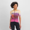 Image de Maillot de cyclisme à manches courtes SPORTFUL - FLOW SUPERGIARA - Rose/Beige L