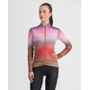 Image de Maillot de cyclisme à manches longues SPORTFUL pour l'hiver - FLOW SUPERGIARA THERMAL - Rose/Marron S