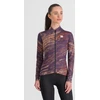 Image de Maillot de cyclisme à manches longues SPORTFUL pour l'hiver - CLIFF SUPERGIARA THERMAL - Violet/Beige S