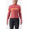 Image de T-shirt à manches longues Castelli Ottanta, couleur orange, taille M, pour femme