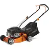 Image de Boudech   Tondeuse Thermique 132cc 1,9hp   Largeur De Coupe 400mm   Démarrage À Recul   Capacité Bac 40l   Réglage Hauteur 25-75mm