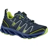 Image de CMP Kids Altak 2.0 chaussures de trekking en mesh de haute qualité pour garçons en bleu, semelle extérieure en TPR adhérente, système Quick-Lace avec poche pour lacets