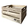 Image de Coffre de porte-bagages rétro en bois B-URBAN pour vélo