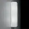 Image de Zafferano Applique, verre triplex opale satiné et métal, 100x370x80 mm, 2X E27 de 28 Watt, IP40, blanc