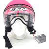 Image de Casque homologué de ski et de vélo électrique CGM 801A EBI MONO rose fluo mat taille M