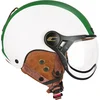 Image de Casque homologué de ski et de vélo électrique CGM 801I EBI ITALIA blanc vert rouge opaque taille M