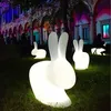 Image de Qeeboo Lampe de table LED Rabbit Lamp différentes tailles, qeeboo:Rabbit Chair Baby Lamp