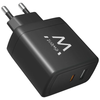 Image de Chargeur mural universel GaN Ewent EW1330 65 W ultra-rapide - 1 port USB-C PD 3.0 et PPS, 1 port USB - Neuf