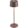 Image de Lampe de table LED Olivia Pro Corten, rechargeable et dimmable