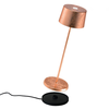 Image de Lampe De Table Led Olivia Pro Copper Leaf, Rechargeable Et Dimmable