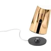 Image de Lampe de table Olimpia Pro en or poli, rechargeable et dimmable