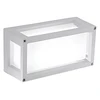 Image de Home Applique Et Plafonnier 12,2x25x9,5 Cm En Aluminium Moulé Sous Pression Blanc Mat Ip54 Pour Intérieur Et Extérieur Avec Douille E27, 42w Max