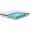 Image de Le matelas simple White Stone 90x190 Carbon, Antibactérien, Antiacarien, Antiallergique. | Hauteur 16 cm | Fabriqué en Italie