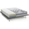 Image de Incoronata - Matelas Double, 190x160x22h cm Blanc, Déhoussable Fabriqué en Italie