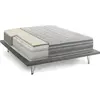 Image de Anka - Matelas Double, 190x160x37h cm Gris, Déhoussable Italy