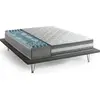 Image de Aksi - Matelas Simple, 190x80x27h cm Gris, Déhoussable Italy
